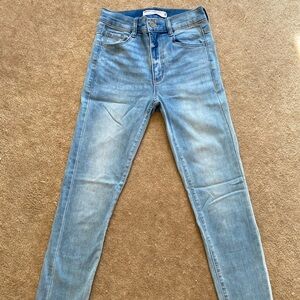 Medium Wash Blue Skinny Jeans